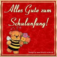 Alles Gute zum Schulanfang