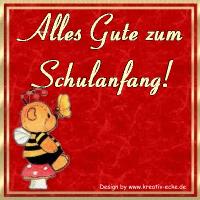 Alles Gute zum Schulanfang